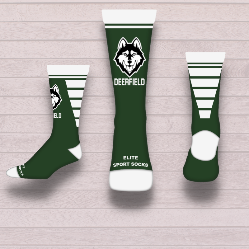 Deerfield CREW Green/White Main Image